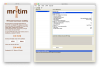 MR-TIM main window and SPM batch editor